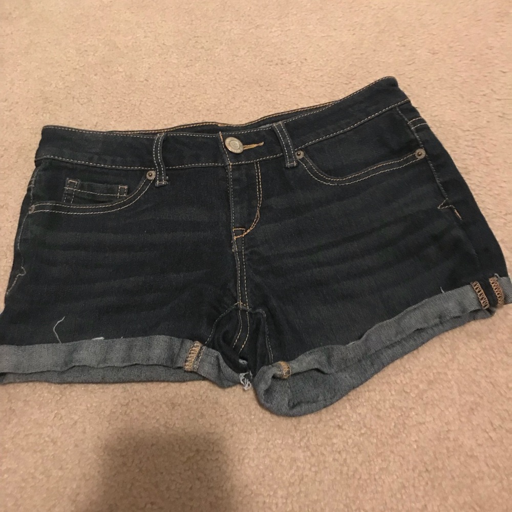 Aeropostale distressed denim shorts